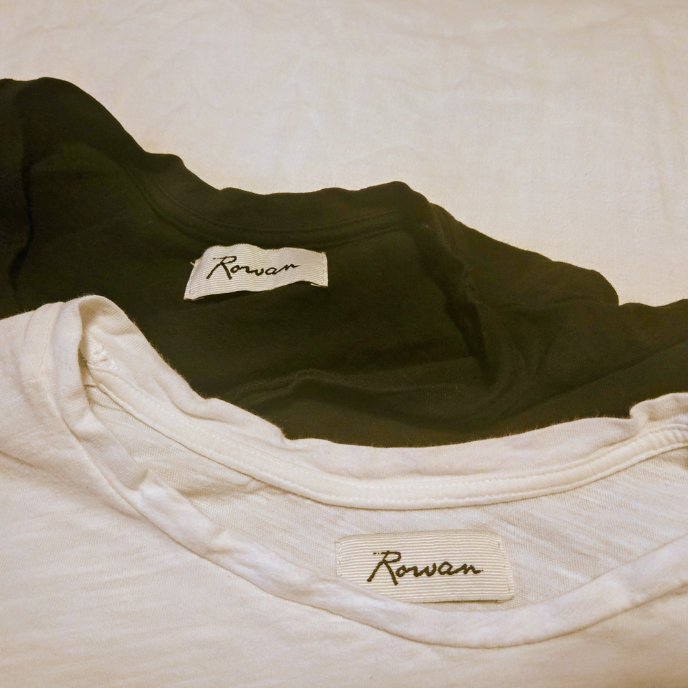 Rowan Women's Short Sleeve Tees - Black and White